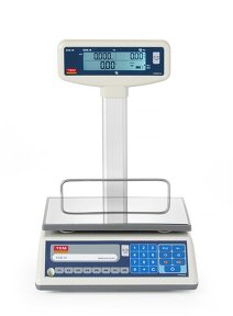 Waga kalkulacyjna LCD z wysięgnikiem i legalizacją, seria EGE, 15 kg Wariant podstawowy