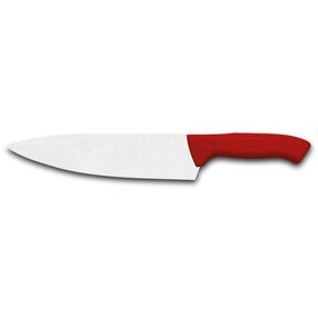 Nóż kuchenny, HACCP, czerwony, L 210 mm