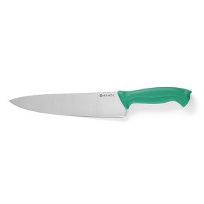 Nóż kucharski HACCP - 240 mm, zielony Wariant podstawowy