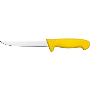 Nóż do oddzielania kości, HACCP, żółty, L 150 mm