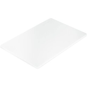 Deska do krojenia, biała, HACCP, 450x300 mm