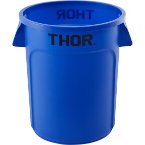 Pojemnik uniwersalny na odpadki, Thor, niebieski, V 75 l