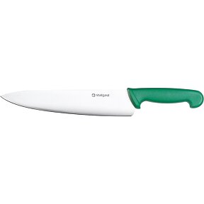 Nóż kuchenny, HACCP, zielony, L 250 mm