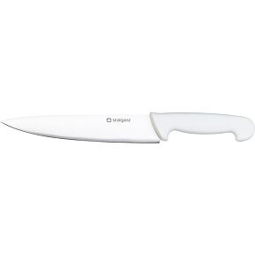 Nóż kuchenny, HACCP, biały, L 220 mm